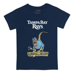 Tampa Bay Rays Tiny Turnip Youth Velociraptor T-Shirt - MLB