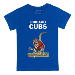 Chicago Cubs Tiny Turnip Youth Velociraptor T-Shirt - MLB