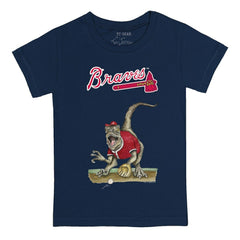Atlanta Braves Tiny Turnip Youth Velociraptor T-Shirt - MLB
