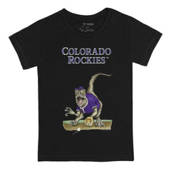 Colorado Rockies Tiny Turnip Youth Velociraptor T-Shirt - MLB