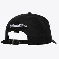 Los Angeles Kings Mitchell & Ness x Just Don Wave Script Pro Strapback Hat - Black - NHL