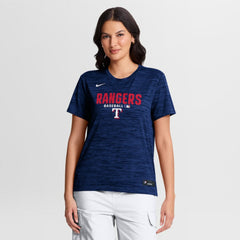 Texas Rangers Nike Women's Authentic Collection Velocity Dri-FIT T-Shirt - MLB
