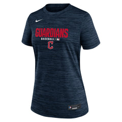 Cleveland Guardians Nike Women's Authentic Collection Velocity Dri-FIT T-Shirt - MLB