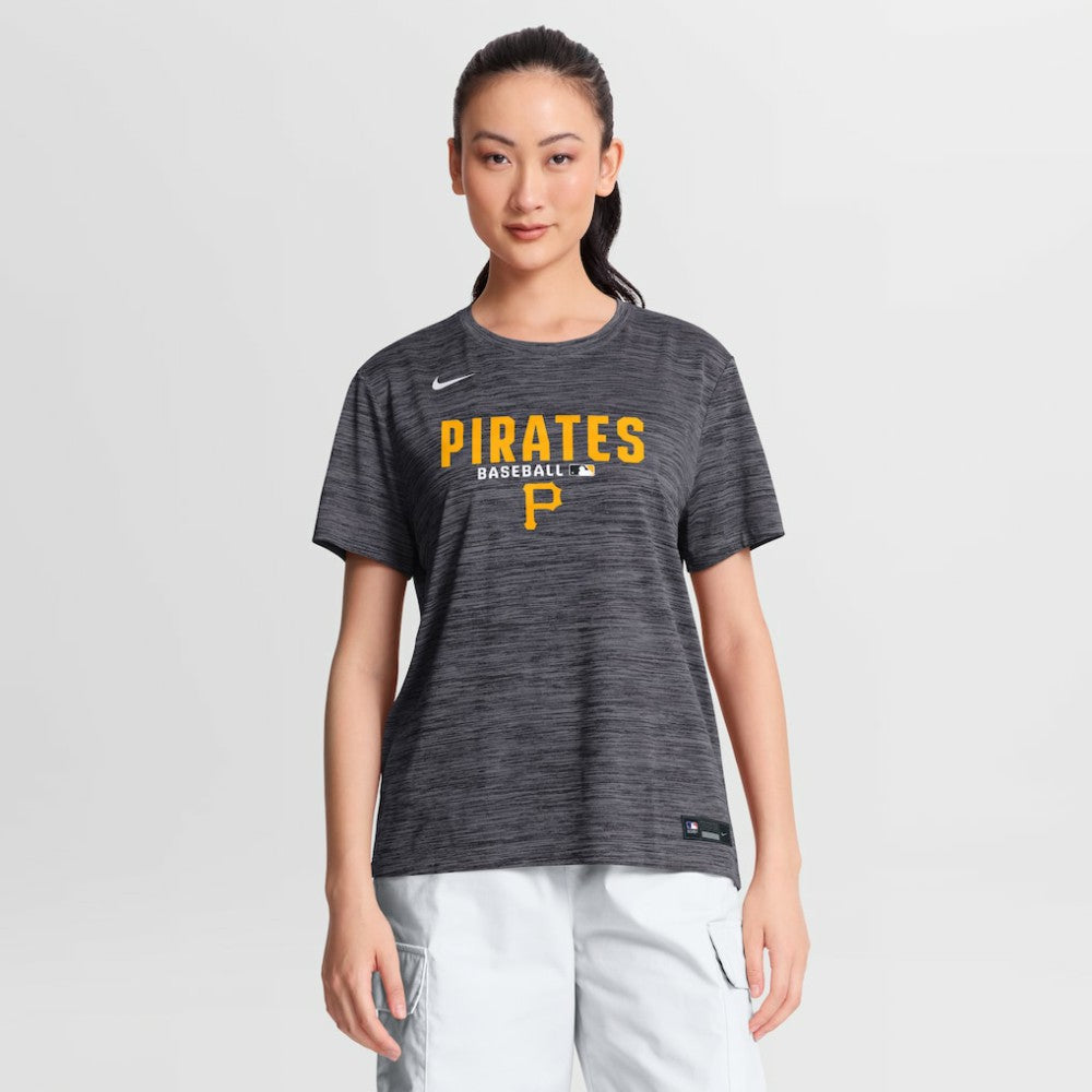 Pittsburgh Pirates Nike Women's Authentic Collection Velocity Dri-FIT T-Shirt - MLB