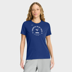 Toronto Blue Jays Nike Women's Authentic Collection Early Work Tri-Blend Dri-FIT T-Shirt - MLB