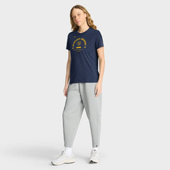 Milwaukee Brewers Nike Women's Authentic Collection Early Work Tri-Blend Dri-FIT T-Shirt - MLB