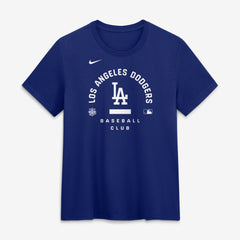 Los Angeles Dodgers Nike Women's Authentic Collection Early Work Tri-Blend Dri-FIT T-Shirt - MLB
