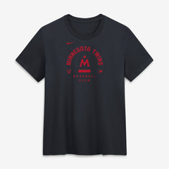 Minnesota Twins Nike Women's Authentic Collection Early Work Tri-Blend Dri-FIT T-Shirt - MLB