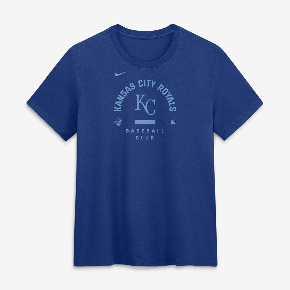 Kansas City Royals Nike Women's Authentic Collection Early Work Tri-Blend Dri-FIT T-Shirt - MLB