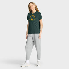 Athletics Nike Women's Authentic Collection Early Work Tri-Blend Dri-FIT T-Shirt - MLB