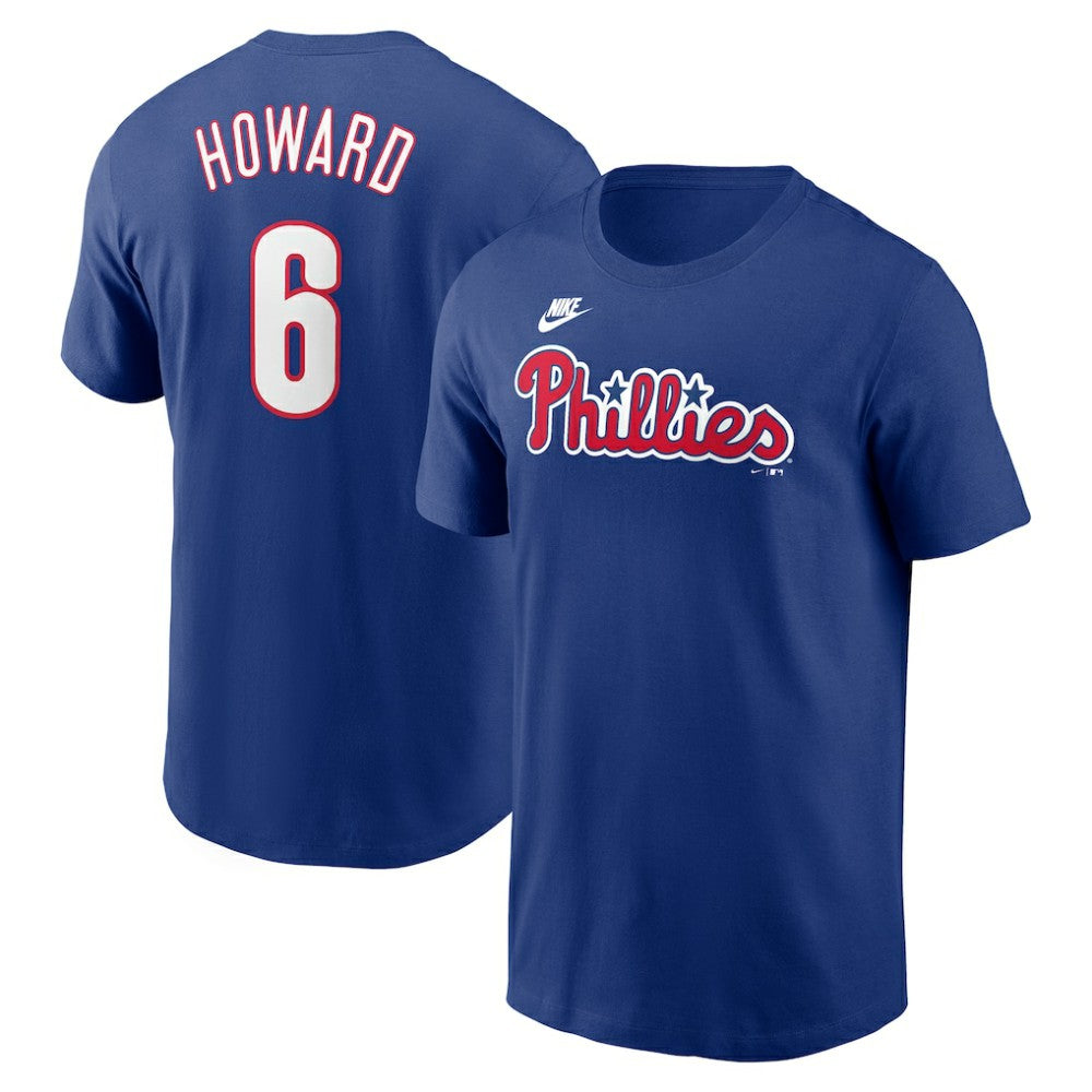 Ryan Howard Philadelphia Phillies Nike Fuse Name & Number T-Shirt - MLB