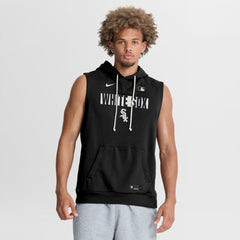 Chicago White Sox Nike Authentic Collection Standard Issue Dri-FIT Sleeveless Hoodie - MLB