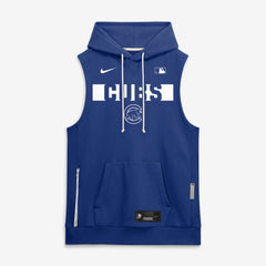 Chicago Cubs Nike Authentic Collection Standard Issue Dri-FIT Sleeveless Hoodie - MLB