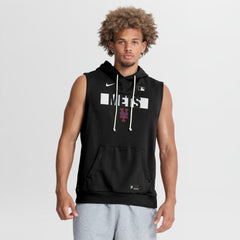 New York Mets Nike Authentic Collection Standard Issue Dri-FIT Sleeveless Hoodie - MLB