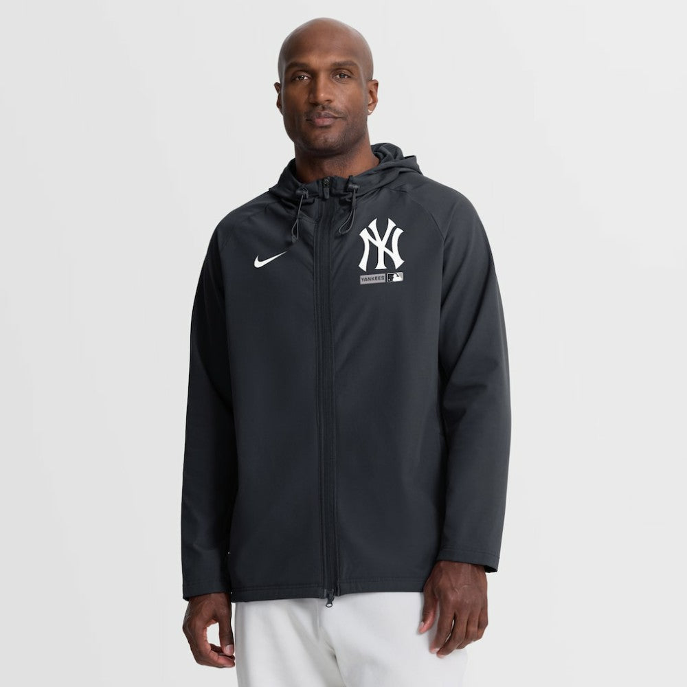 New York Yankees Nike Authentic Collection Raglan Therma-FIT Full-Zip Hooded Jacket - MLB