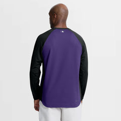 Colorado Rockies Nike Authentic Collection Raglan Dri-FIT Sweatshirt - MLB