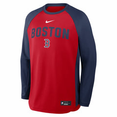 Boston Red Sox Nike Authentic Collection Raglan Dri-FIT Sweatshirt - MLB