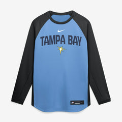 Tampa Bay Rays Nike Authentic Collection Raglan Dri-FIT Sweatshirt - MLB