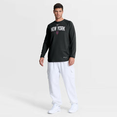 New York Mets Nike Authentic Collection Raglan Dri-FIT Sweatshirt - MLB