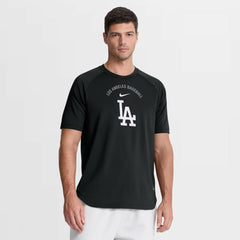Los Angeles Dodgers Nike Authentic Collection Batting Practice Pre-Game Raglan Dri-FIT Top - MLB
