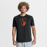 Baltimore Orioles Nike Authentic Collection Batting Practice Pre-Game Raglan Dri-FIT Top - MLB