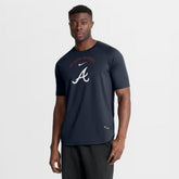 Atlanta Braves Nike Authentic Collection Batting Practice Pre-Game Raglan Dri-FIT Top - MLB