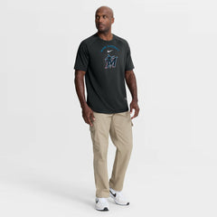 Miami Marlins Nike Authentic Collection Batting Practice Pre-Game Raglan Dri-FIT Top - MLB