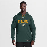 Athletics Nike Authentic Collection Therma-FIT Hoodie - MLB