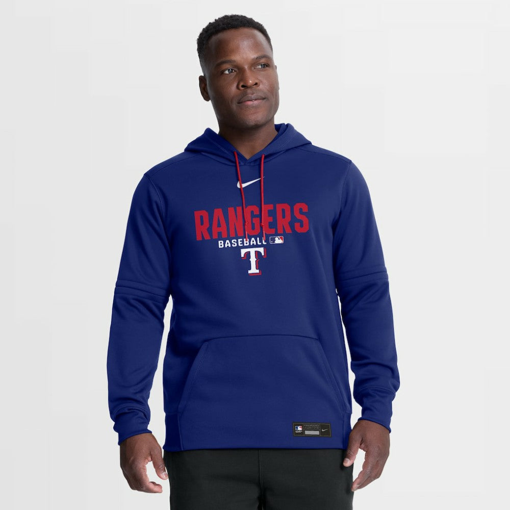 Texas Rangers Nike Authentic Collection Therma-FIT Hoodie - MLB