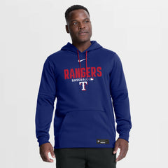 Texas Rangers Nike Authentic Collection Therma-FIT Hoodie - MLB