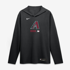 Arizona Diamondbacks Nike Authentic Collection Dri-FIT Long Sleeve Hooded T-Shirt - MLB