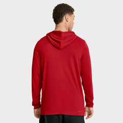 Washington Nationals Nike Authentic Collection Dri-FIT Long Sleeve Hooded T-Shirt - MLB