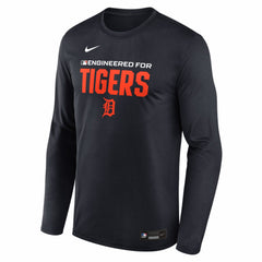 Detroit Tigers Nike Authentic Collection Legend Dri-FIT Long Sleeve T-Shirt - MLB