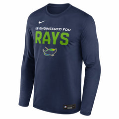 Tampa Bay Rays Nike Authentic Collection Legend Dri-FIT Long Sleeve T-Shirt - MLB