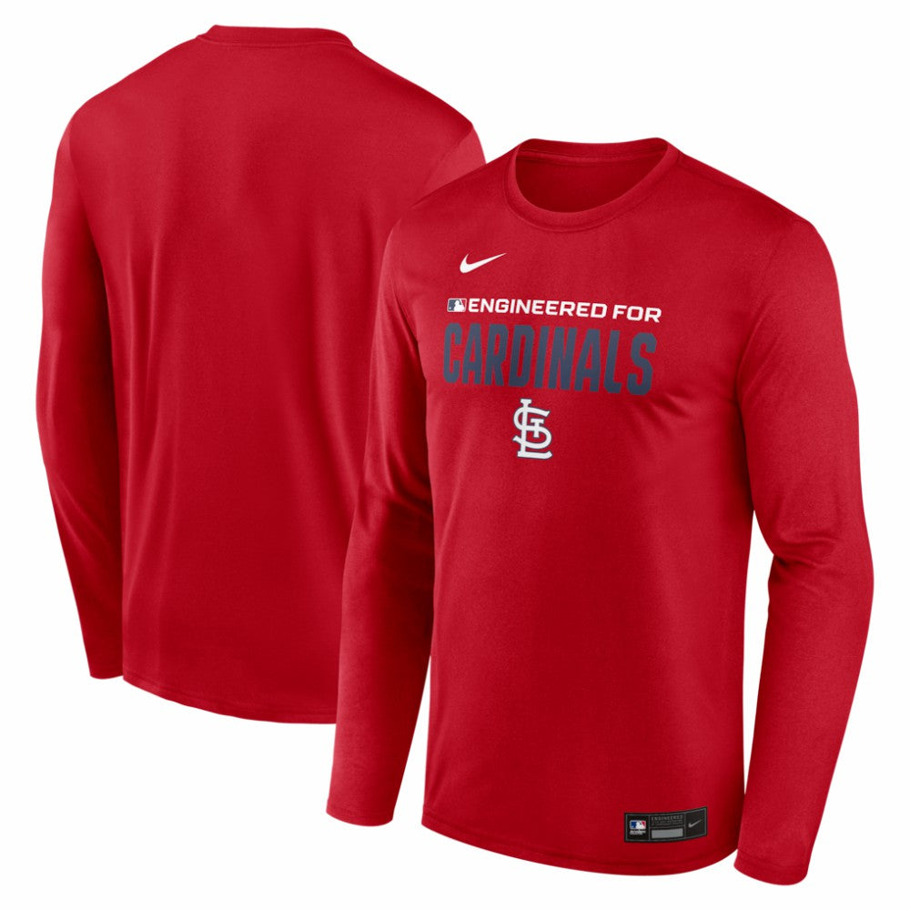 St. Louis Cardinals Nike Authentic Collection Legend Dri-FIT Long Sleeve T-Shirt - MLB