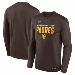 San Diego Padres Nike Authentic Collection Legend Dri-FIT Long Sleeve T-Shirt - MLB