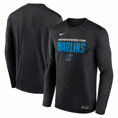 Miami Marlins Nike Authentic Collection Legend Dri-FIT Long Sleeve T-Shirt - MLB