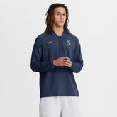 Seattle Mariners Nike Authentic Collection Dri-FIT Raglan Half-Zip Pullover - MLB