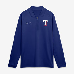 Texas Rangers Nike Authentic Collection Dri-FIT Raglan Half-Zip Pullover - MLB