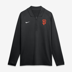 San Francisco Giants Nike Authentic Collection Dri-FIT Raglan Half-Zip Pullover - MLB