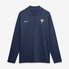 Tampa Bay Rays Nike Authentic Collection Dri-FIT Raglan Half-Zip Pullover - MLB