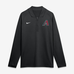 Arizona Diamondbacks Nike Authentic Collection Dri-FIT Raglan Half-Zip Pullover - MLB