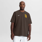 San Diego Padres Nike Authentic Collection Dri-FIT Quarter-Zip Windshirt - MLB