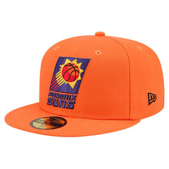 Phoenix Suns Core Logo 59FIFTY Fitted Hat Orange - NBA