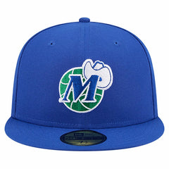 Dallas Mavericks Core Logo 59FIFTY Fitted Hat Blue - NBA