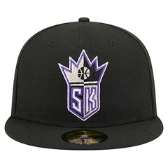 Sacramento Kings Core Logo 59FIFTY Fitted Hat Black - NBA