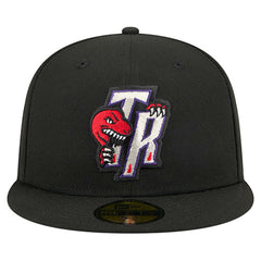 Toronto Raptors Core Logo 59FIFTY Fitted Hat Black - NBA
