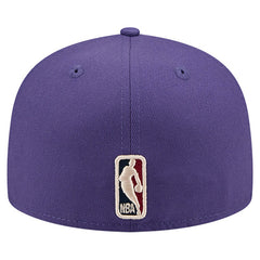 Utah Jazz Core Logo 59FIFTY Fitted Hat Purple - NBA