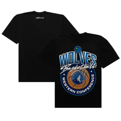 Minnesota Timberwolves Authmade Basketball Mesh Premium T-Shirt Black - NBA