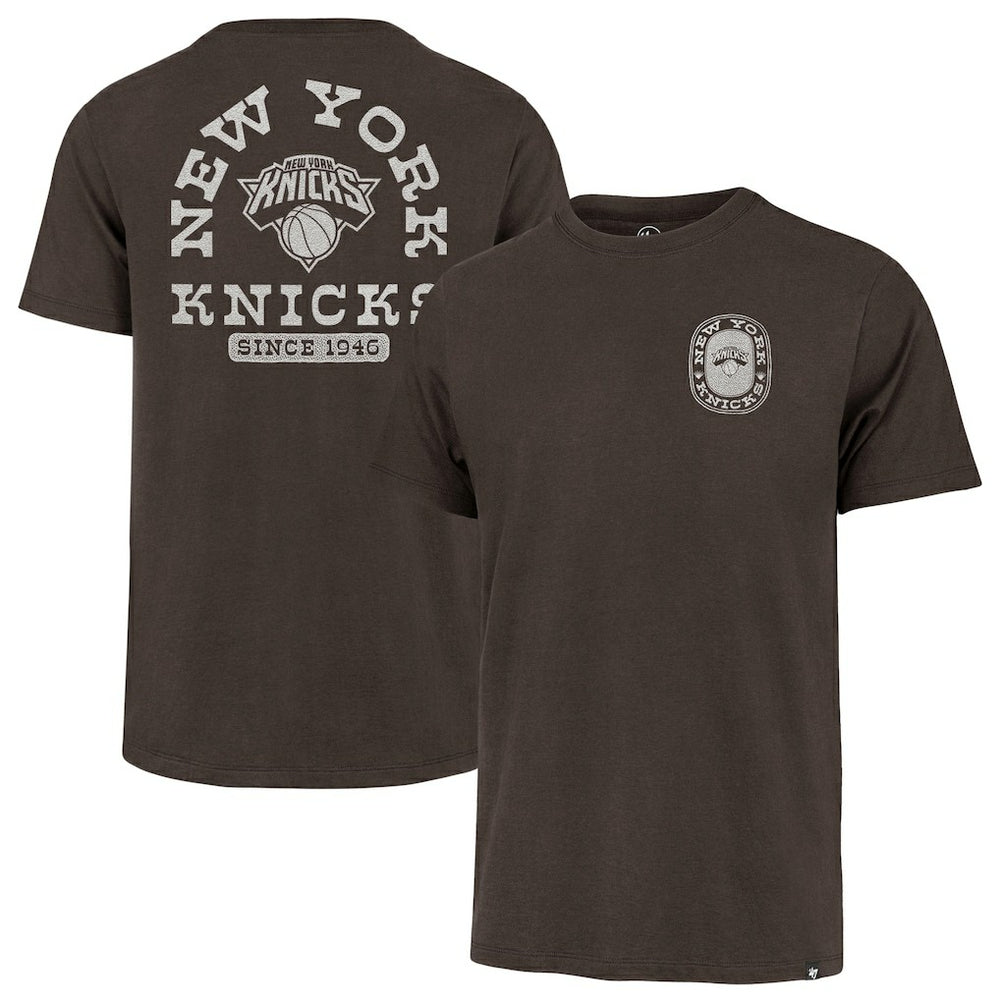 New York Knicks '47 Back Canyon Franklin T-Shirt Brown - NBA